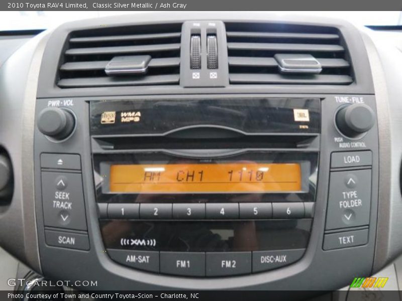 Audio System of 2010 RAV4 Limited