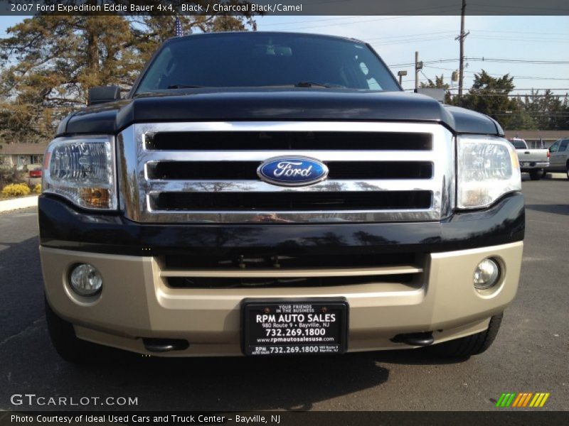 Black / Charcoal Black/Camel 2007 Ford Expedition Eddie Bauer 4x4