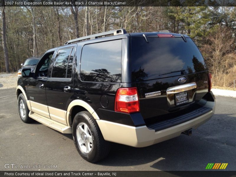 Black / Charcoal Black/Camel 2007 Ford Expedition Eddie Bauer 4x4