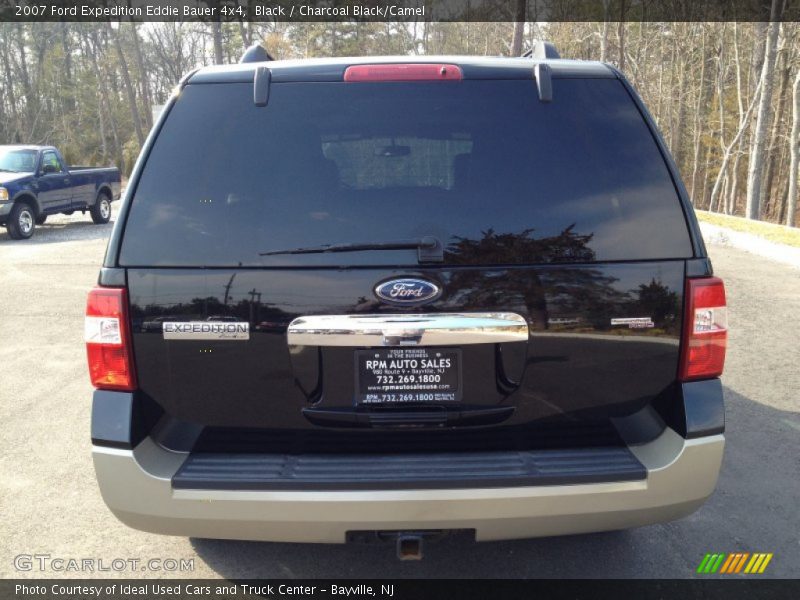 Black / Charcoal Black/Camel 2007 Ford Expedition Eddie Bauer 4x4