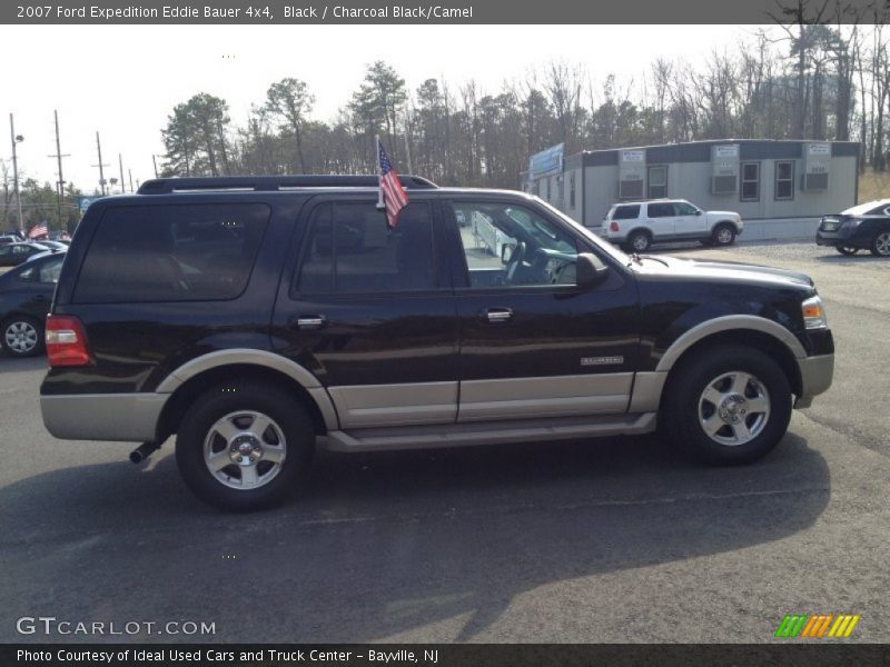 Black / Charcoal Black/Camel 2007 Ford Expedition Eddie Bauer 4x4