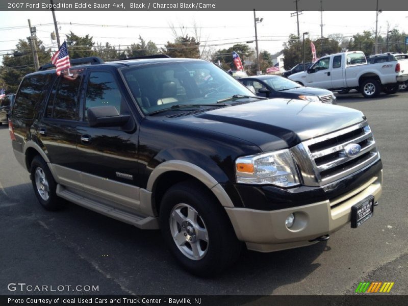 Black / Charcoal Black/Camel 2007 Ford Expedition Eddie Bauer 4x4