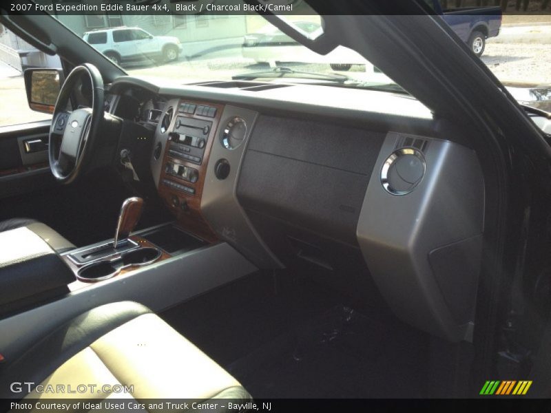 Black / Charcoal Black/Camel 2007 Ford Expedition Eddie Bauer 4x4