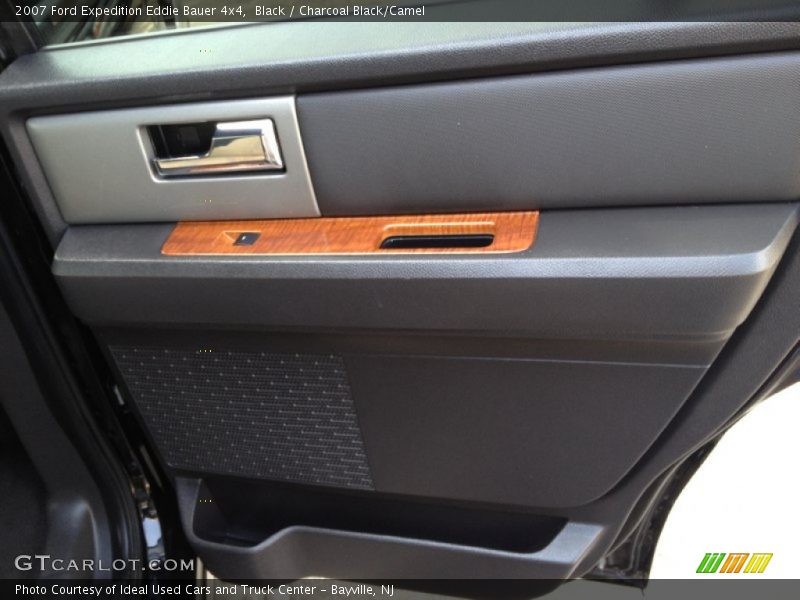 Black / Charcoal Black/Camel 2007 Ford Expedition Eddie Bauer 4x4