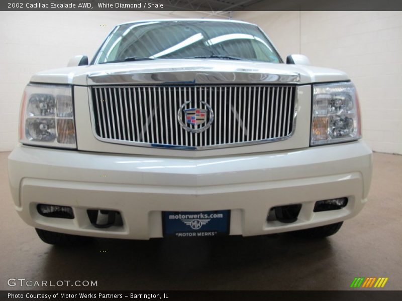 White Diamond / Shale 2002 Cadillac Escalade AWD