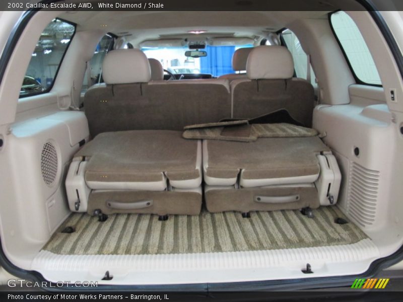 White Diamond / Shale 2002 Cadillac Escalade AWD