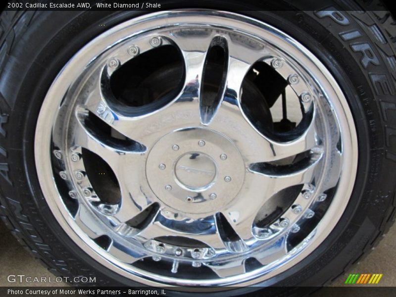 White Diamond / Shale 2002 Cadillac Escalade AWD