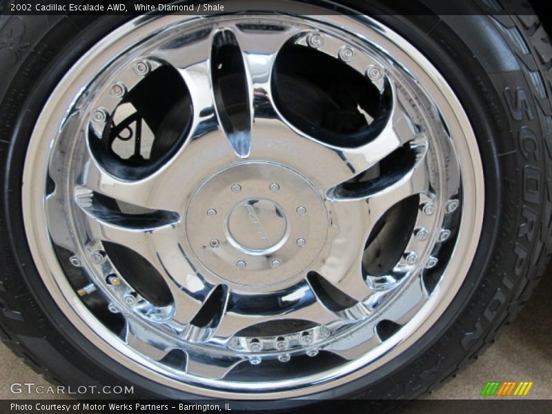 White Diamond / Shale 2002 Cadillac Escalade AWD