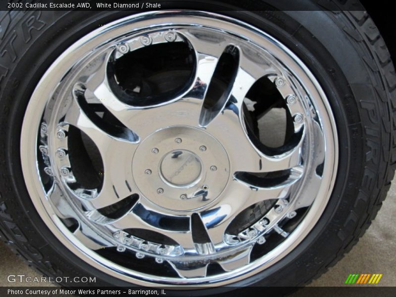 White Diamond / Shale 2002 Cadillac Escalade AWD