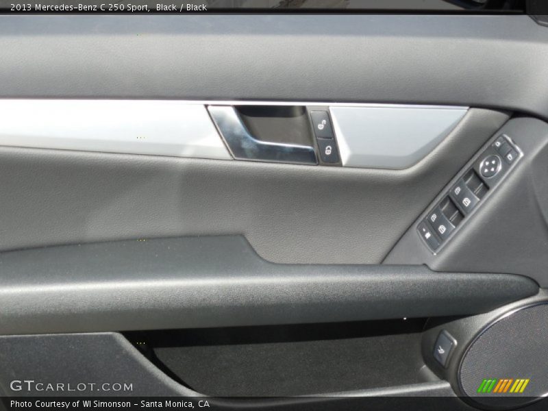 Black / Black 2013 Mercedes-Benz C 250 Sport