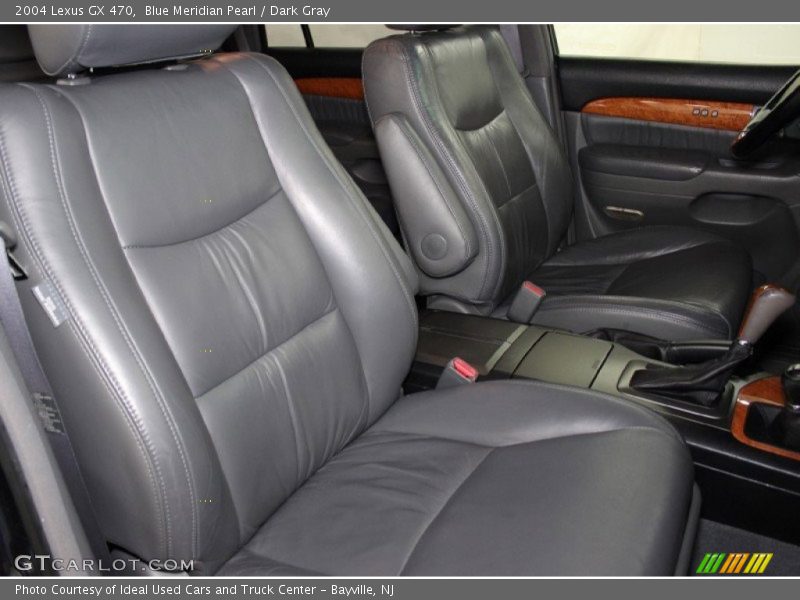 Blue Meridian Pearl / Dark Gray 2004 Lexus GX 470