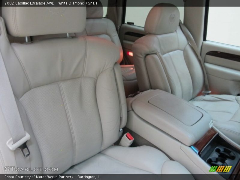White Diamond / Shale 2002 Cadillac Escalade AWD