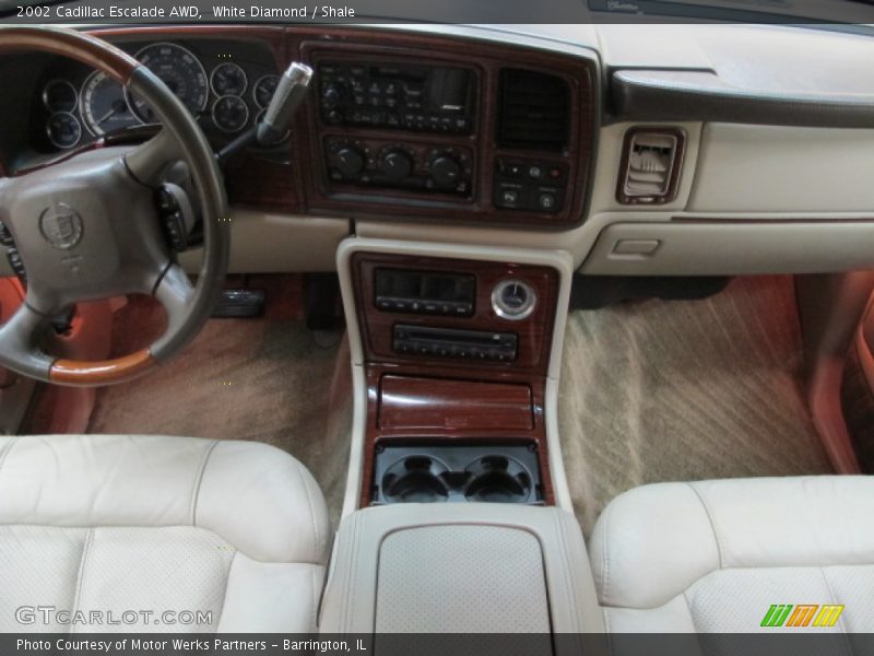 White Diamond / Shale 2002 Cadillac Escalade AWD