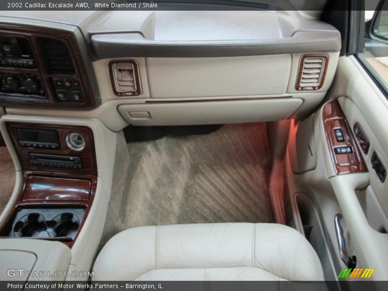 White Diamond / Shale 2002 Cadillac Escalade AWD