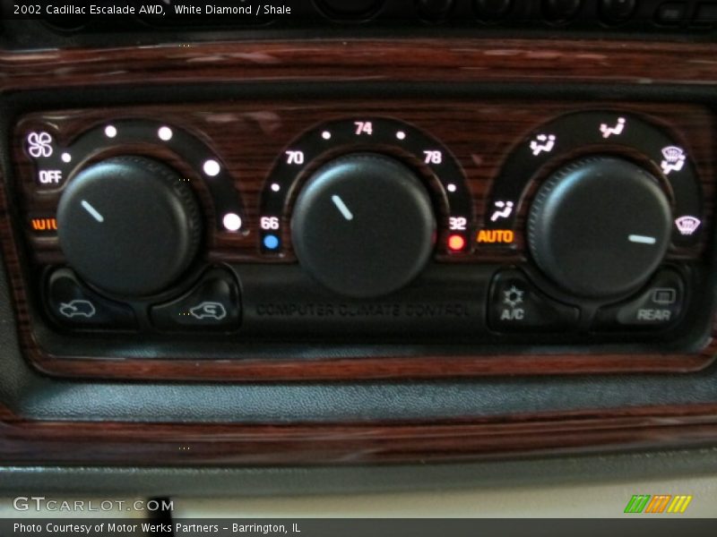 White Diamond / Shale 2002 Cadillac Escalade AWD