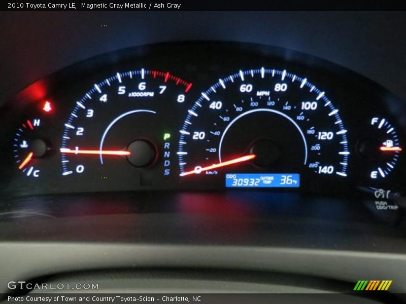 Magnetic Gray Metallic / Ash Gray 2010 Toyota Camry LE