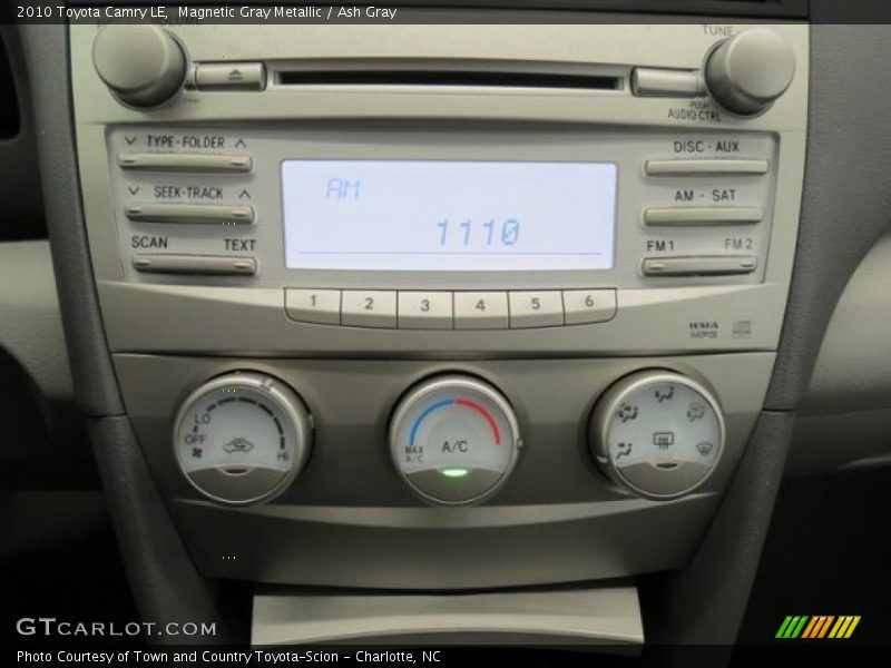 Magnetic Gray Metallic / Ash Gray 2010 Toyota Camry LE