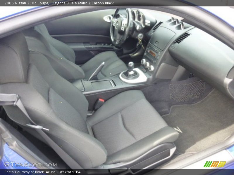  2006 350Z Coupe Carbon Black Interior