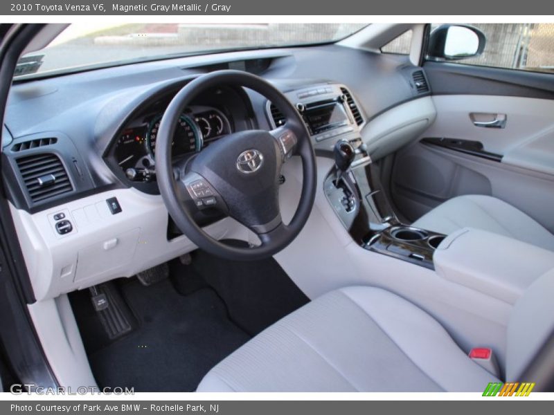 Gray Interior - 2010 Venza V6 