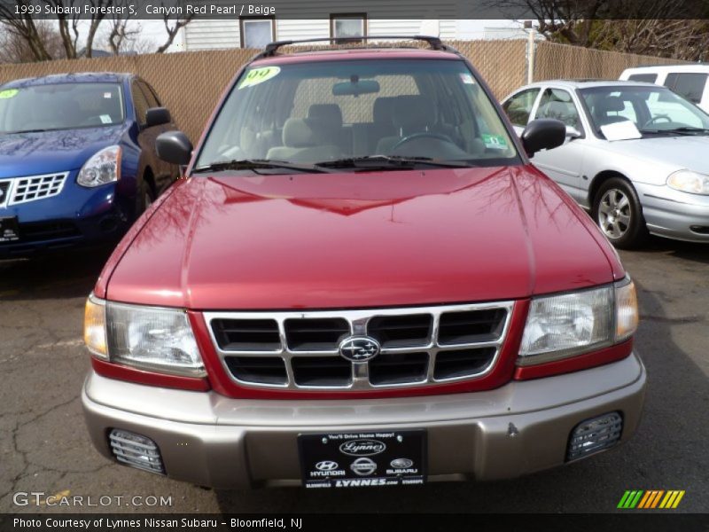 Canyon Red Pearl / Beige 1999 Subaru Forester S