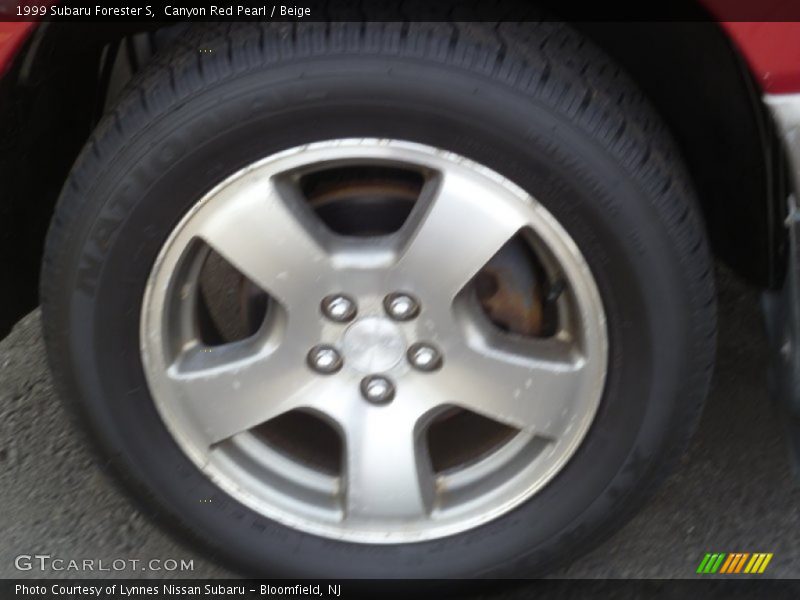 Canyon Red Pearl / Beige 1999 Subaru Forester S