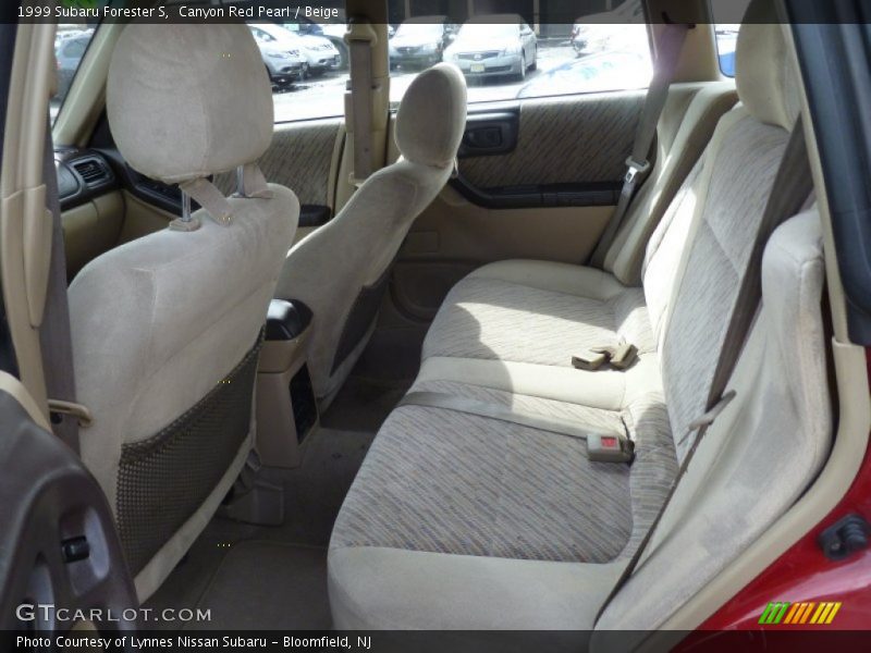 Canyon Red Pearl / Beige 1999 Subaru Forester S