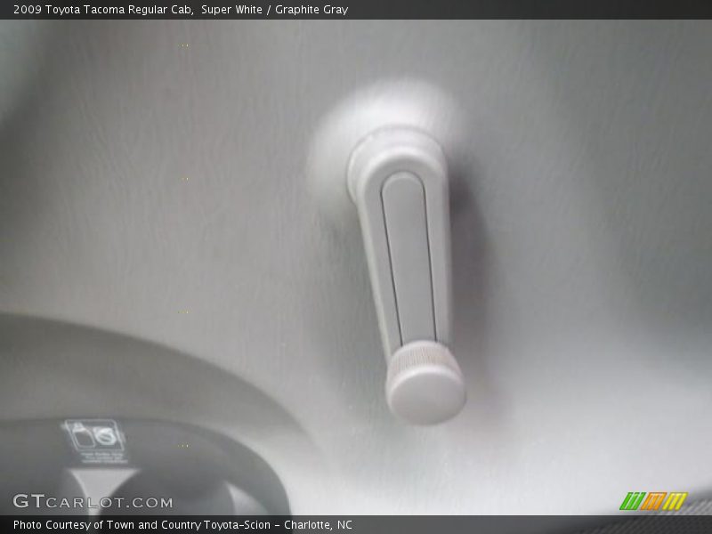 Super White / Graphite Gray 2009 Toyota Tacoma Regular Cab