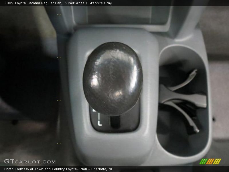 Super White / Graphite Gray 2009 Toyota Tacoma Regular Cab