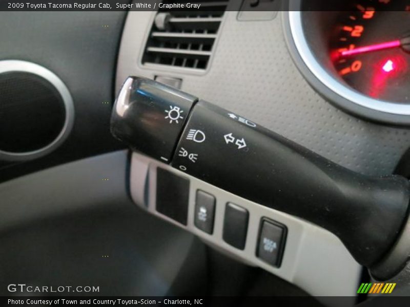 Super White / Graphite Gray 2009 Toyota Tacoma Regular Cab