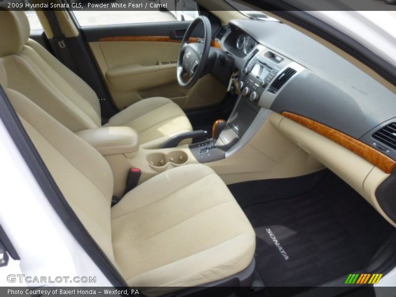  2009 Sonata GLS Camel Interior