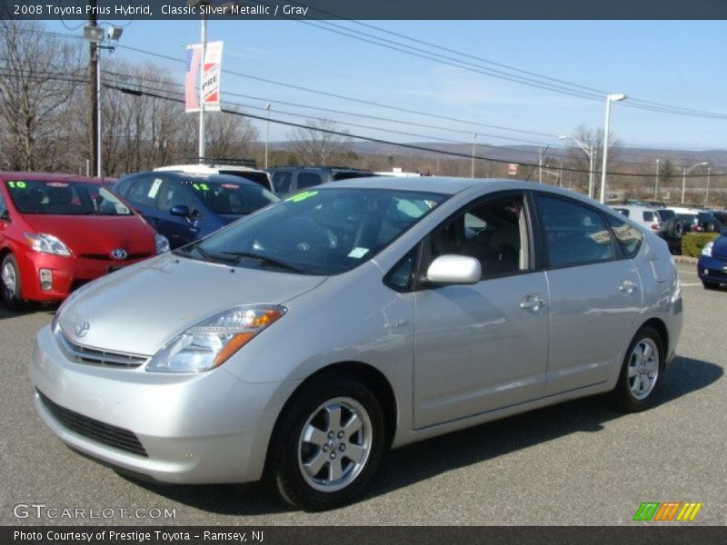 Classic Silver Metallic / Gray 2008 Toyota Prius Hybrid