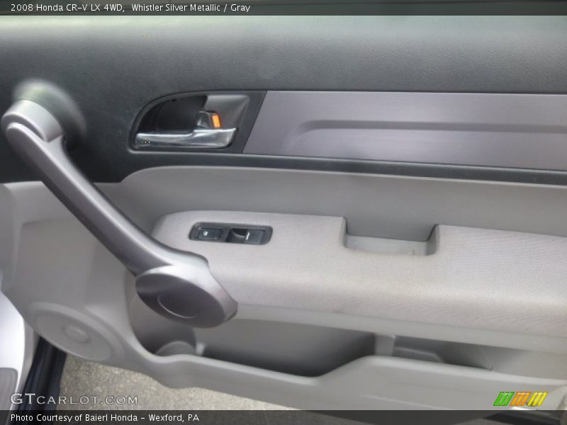 Whistler Silver Metallic / Gray 2008 Honda CR-V LX 4WD