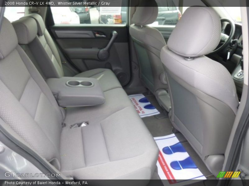 Whistler Silver Metallic / Gray 2008 Honda CR-V LX 4WD