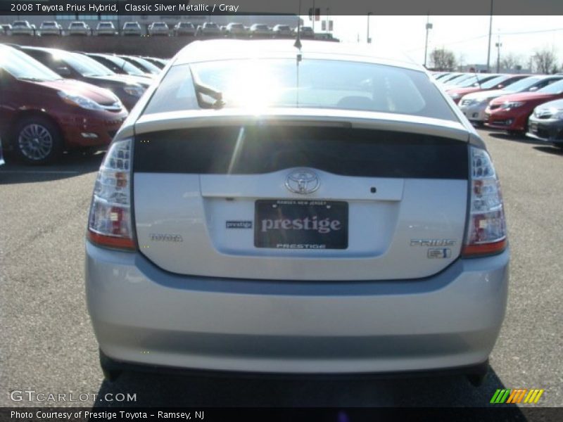 Classic Silver Metallic / Gray 2008 Toyota Prius Hybrid