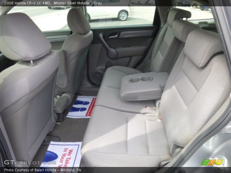 Whistler Silver Metallic / Gray 2008 Honda CR-V LX 4WD