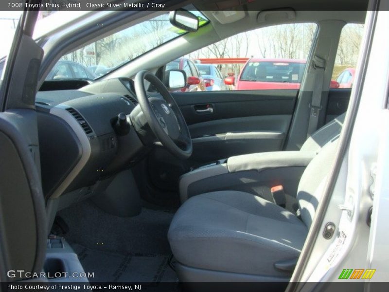 Classic Silver Metallic / Gray 2008 Toyota Prius Hybrid