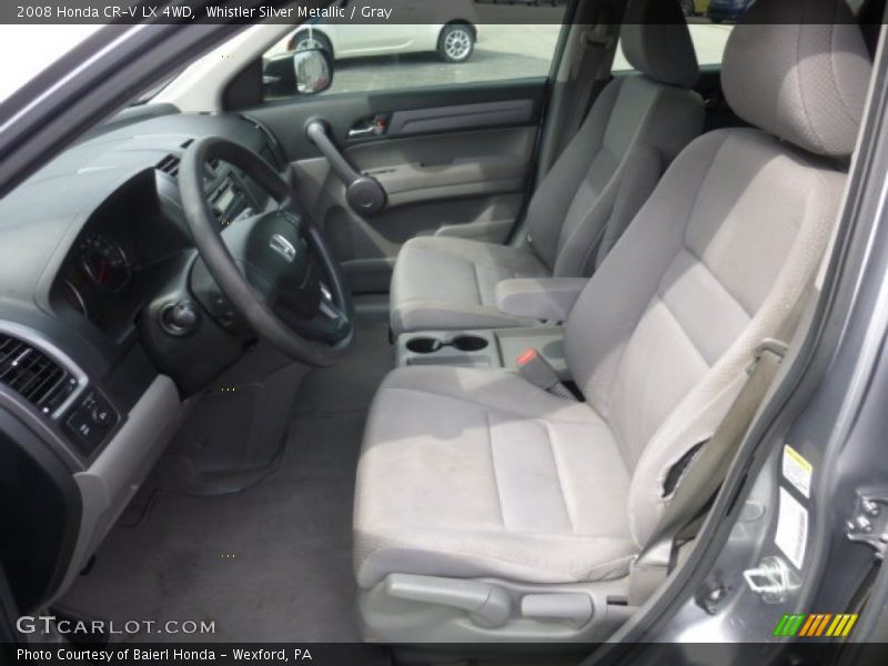 Whistler Silver Metallic / Gray 2008 Honda CR-V LX 4WD