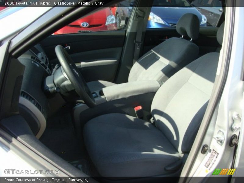 Classic Silver Metallic / Gray 2008 Toyota Prius Hybrid