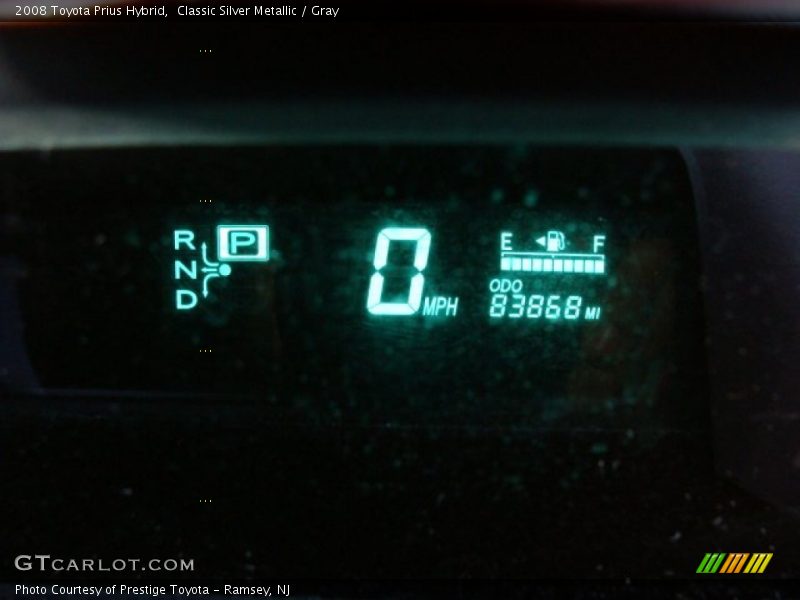 Classic Silver Metallic / Gray 2008 Toyota Prius Hybrid