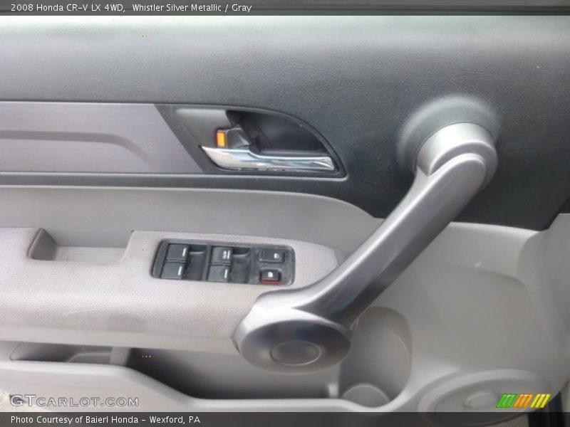 Whistler Silver Metallic / Gray 2008 Honda CR-V LX 4WD