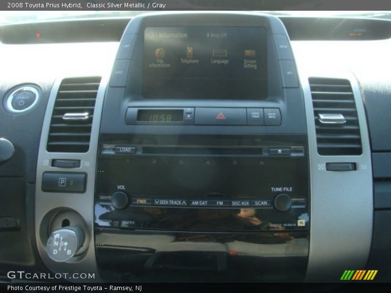 Classic Silver Metallic / Gray 2008 Toyota Prius Hybrid