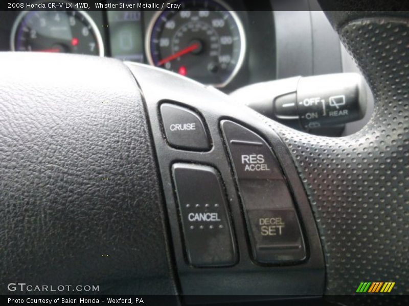 Whistler Silver Metallic / Gray 2008 Honda CR-V LX 4WD