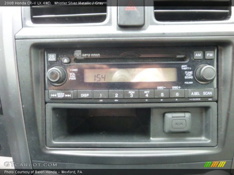 Whistler Silver Metallic / Gray 2008 Honda CR-V LX 4WD