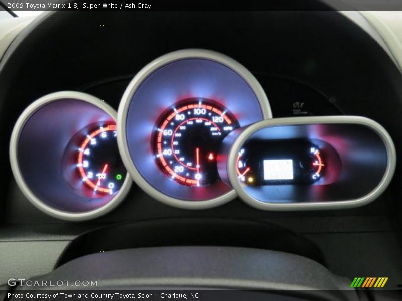  2009 Matrix 1.8 1.8 Gauges