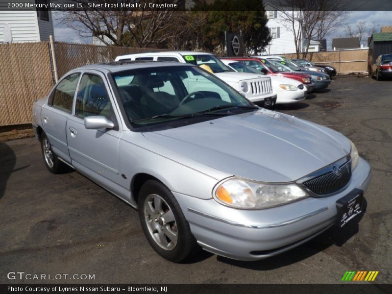 Silver Frost Metallic / Graystone 2000 Mercury Mystique LS