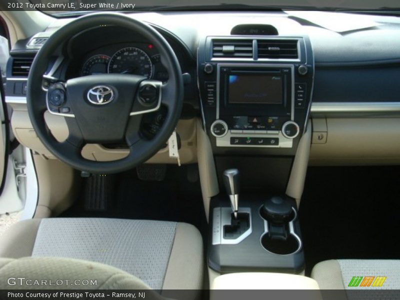 Super White / Ivory 2012 Toyota Camry LE