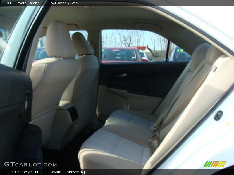 Super White / Ivory 2012 Toyota Camry LE