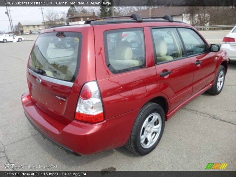  2007 Forester 2.5 X Garnet Red Pearl