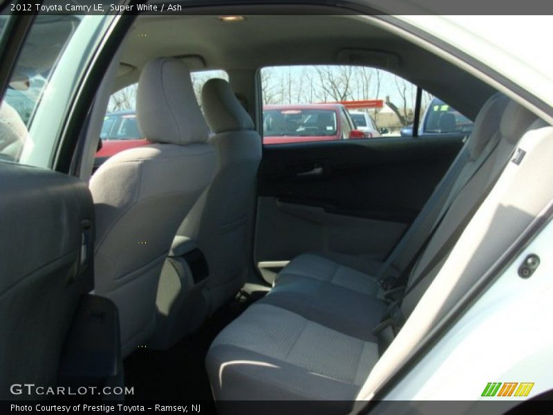 Super White / Ash 2012 Toyota Camry LE
