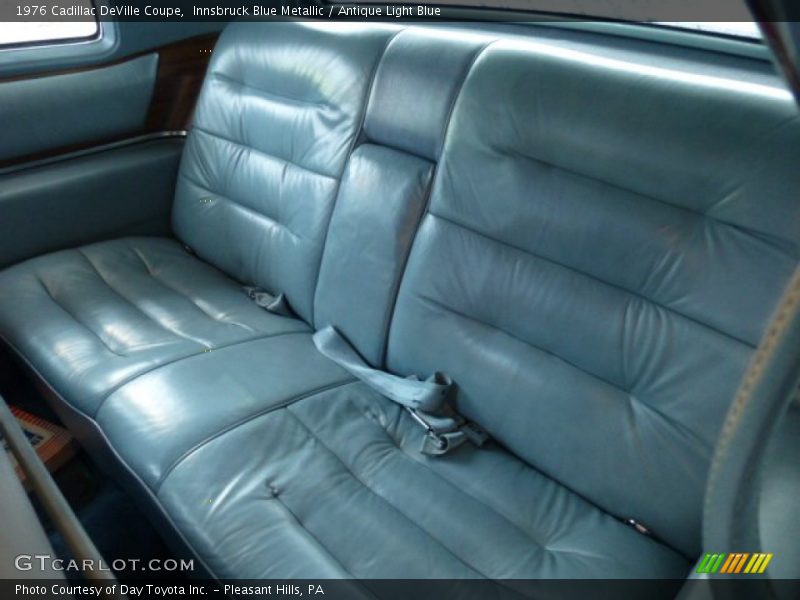 Rear Seat of 1976 DeVille Coupe